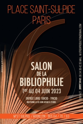 Salon de la Bibliophilie Place Saint-Sulpice